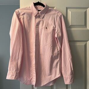 Ralph Lauren Women’s Oxford Classic Fit Long Sleeve. 100% Cotton. Worn once.
